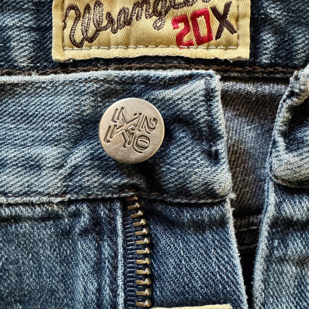 Wrangler 20X Loop Lock Denim Jeans 38/34